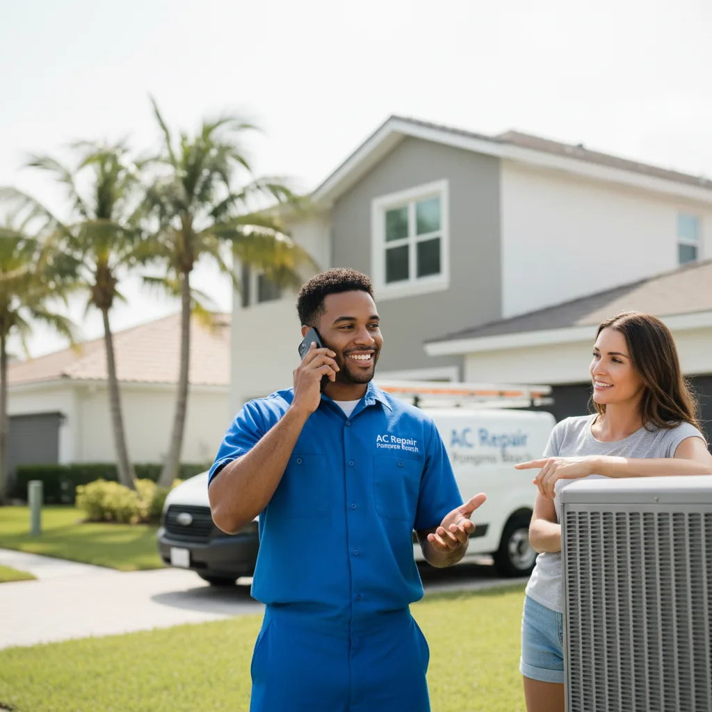 AC Repair Pompano Beach customer support in Vidor